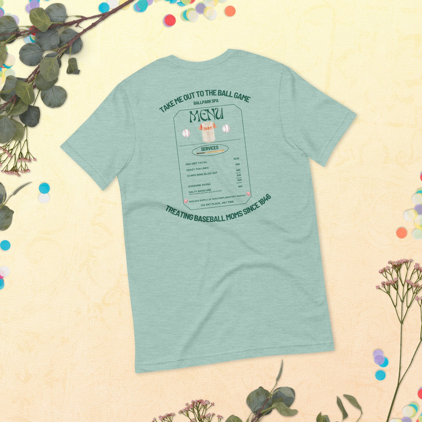 "Forget Calm, It's Game Day!" - Baseball Mom Adventure T-Shirt