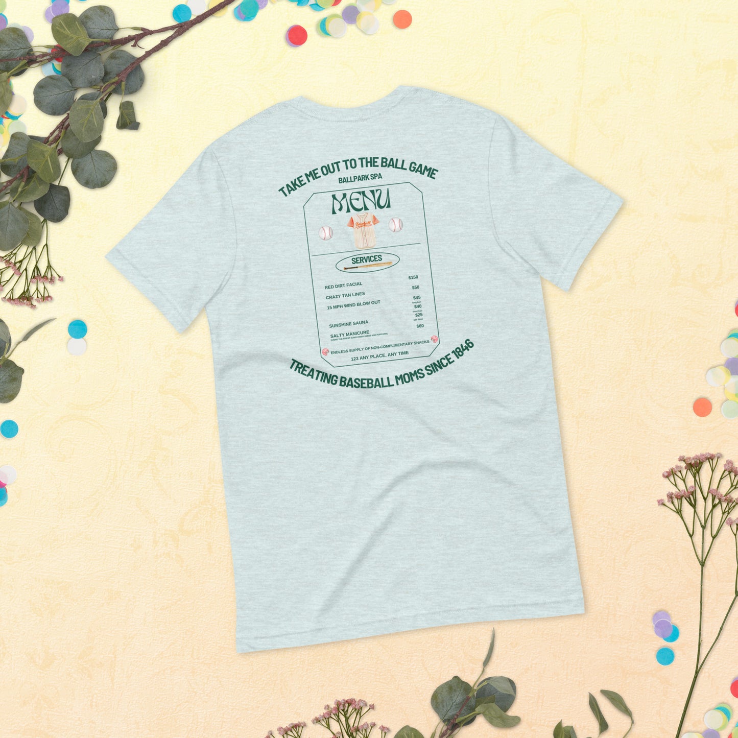 "Forget Calm, It's Game Day!" - Baseball Mom Adventure T-Shirt