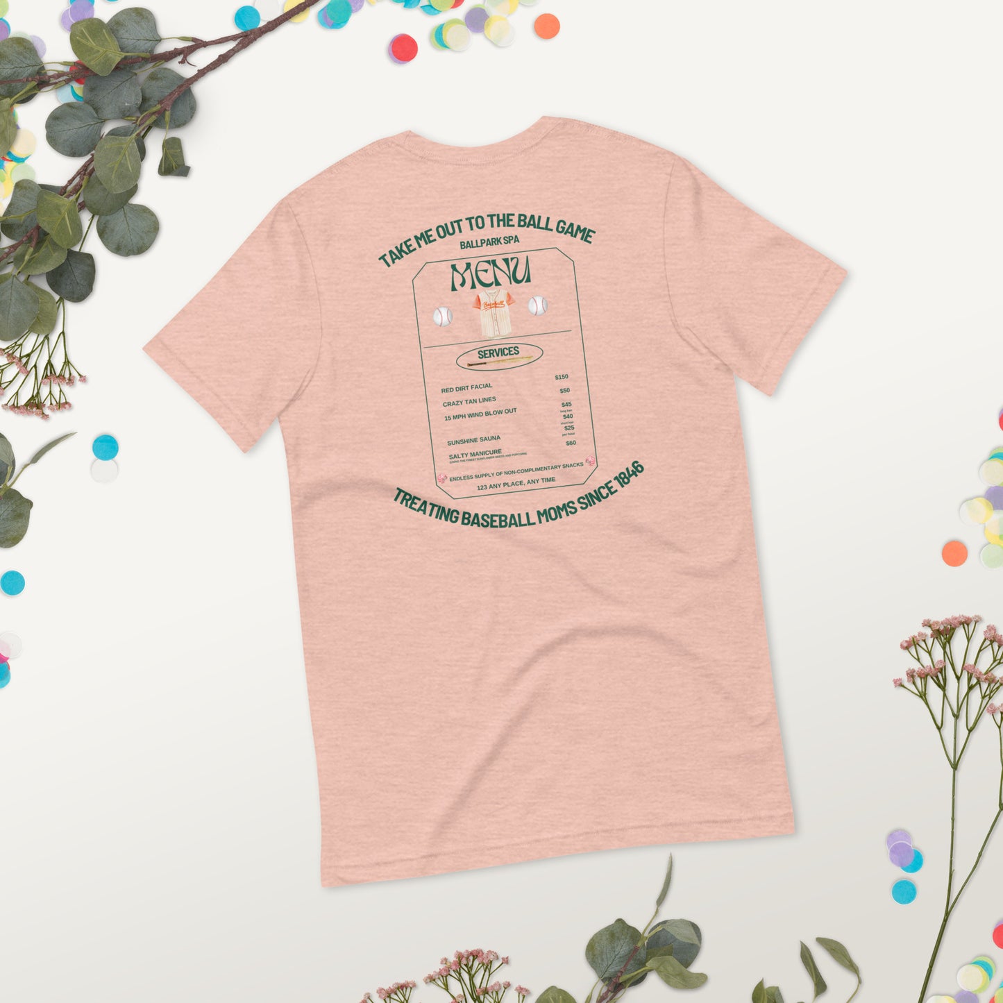 "Forget Calm, It's Game Day!" - Baseball Mom Adventure T-Shirt