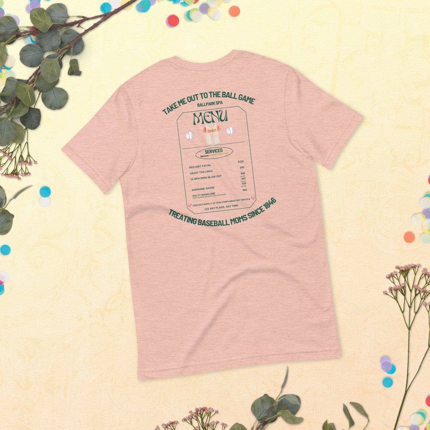 "Forget Calm, It's Game Day!" - Baseball Mom Adventure T-Shirt