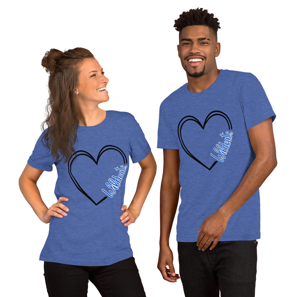 Wildcats Heart T-shirt