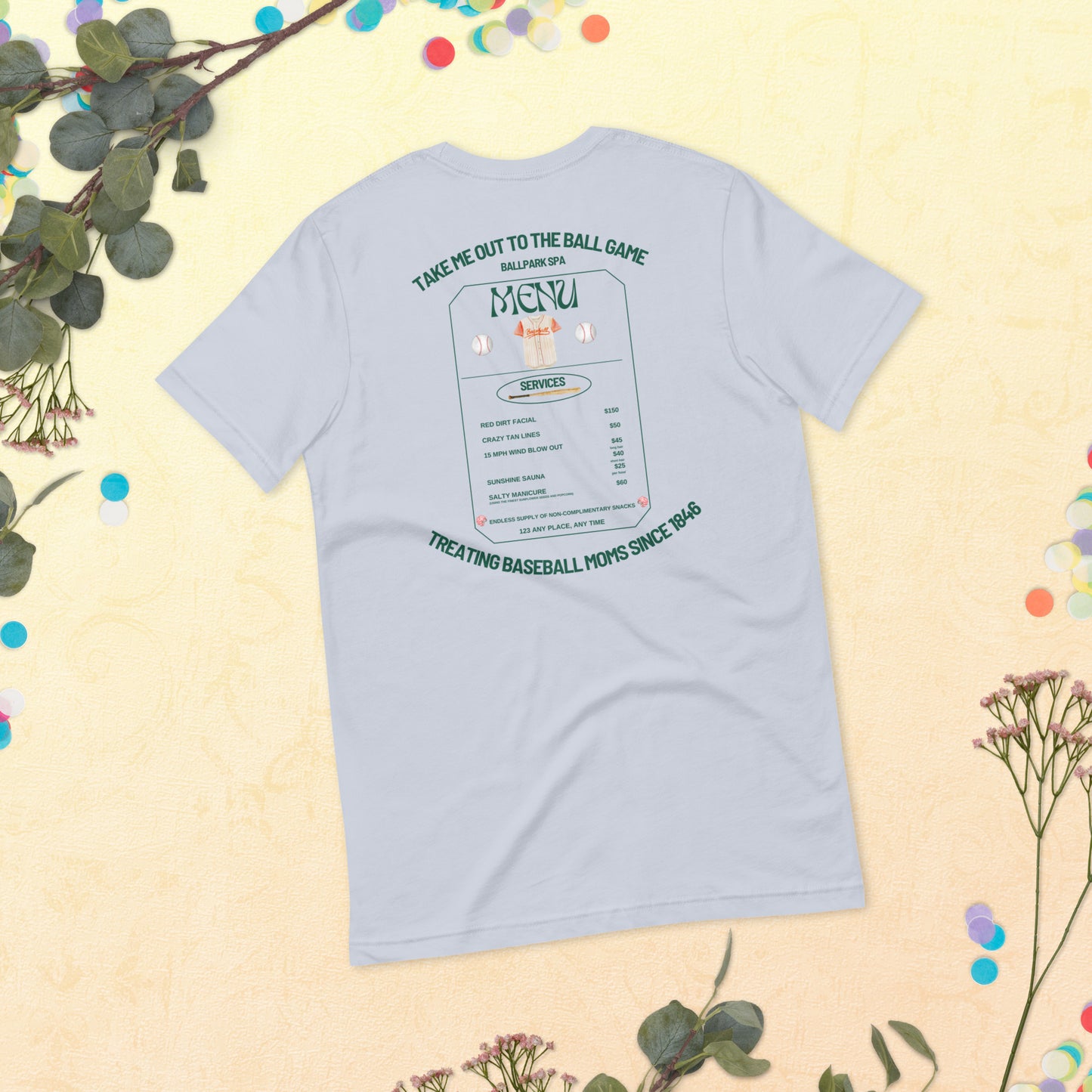 "Forget Calm, It's Game Day!" - Baseball Mom Adventure T-Shirt