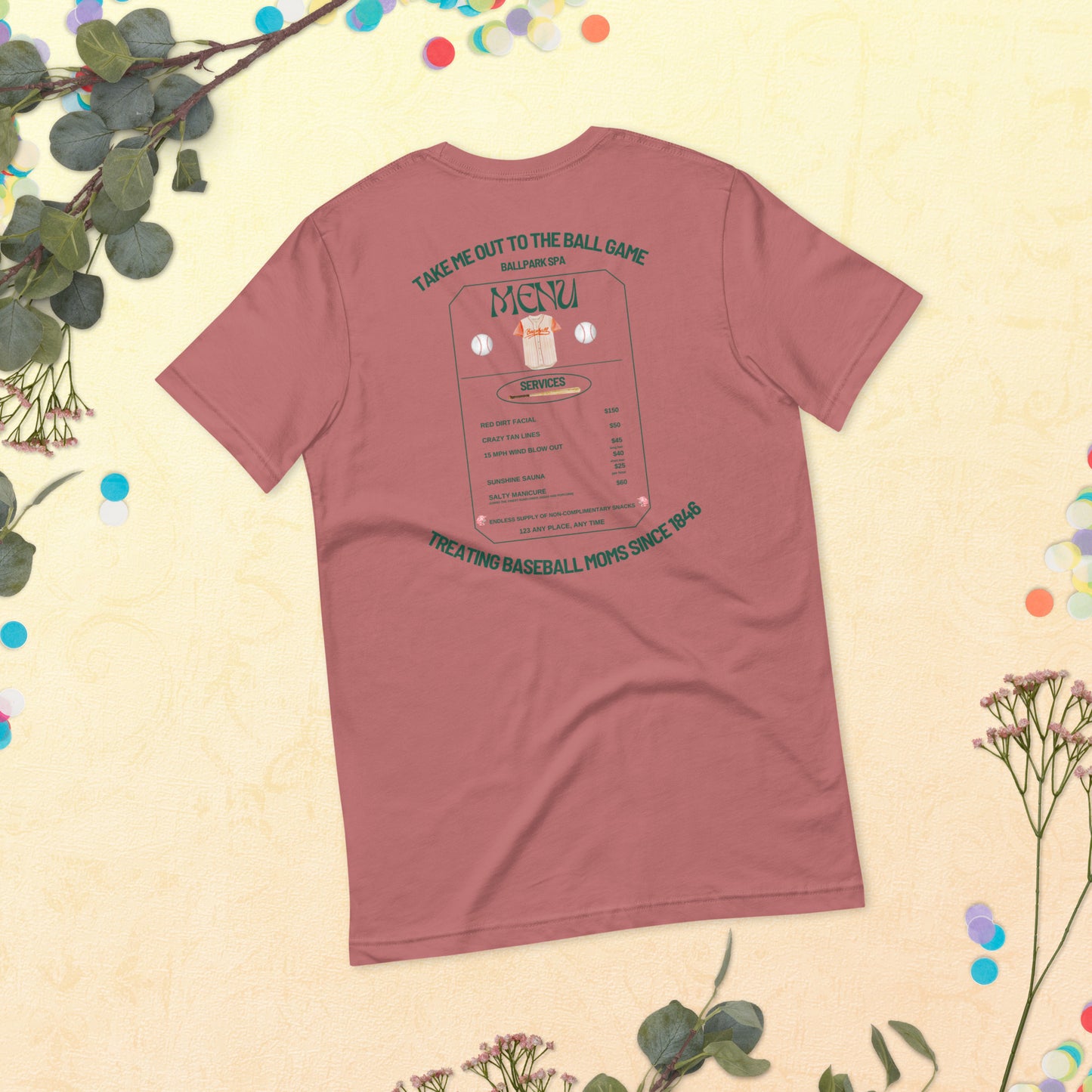 "Forget Calm, It's Game Day!" - Baseball Mom Adventure T-Shirt