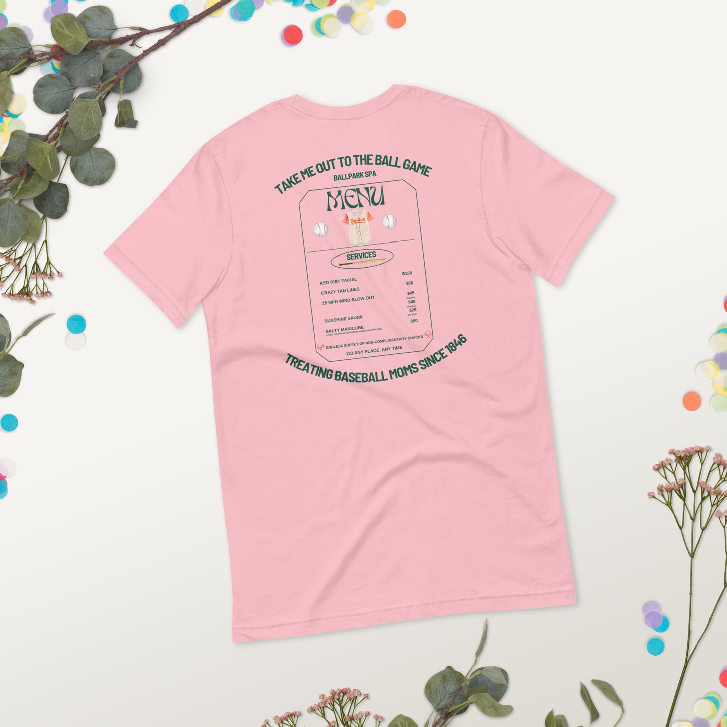 "Forget Calm, It's Game Day!" - Baseball Mom Adventure T-Shirt