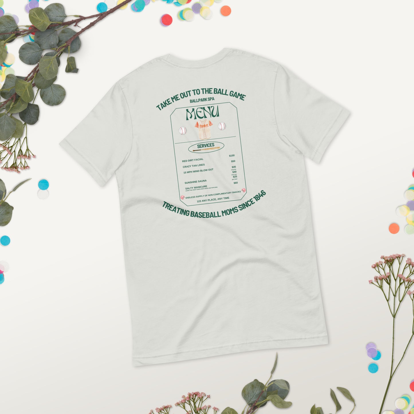 "Forget Calm, It's Game Day!" - Baseball Mom Adventure T-Shirt