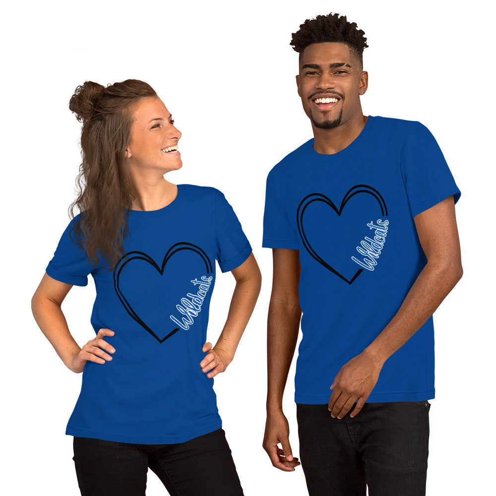 Wildcats Heart T-shirt