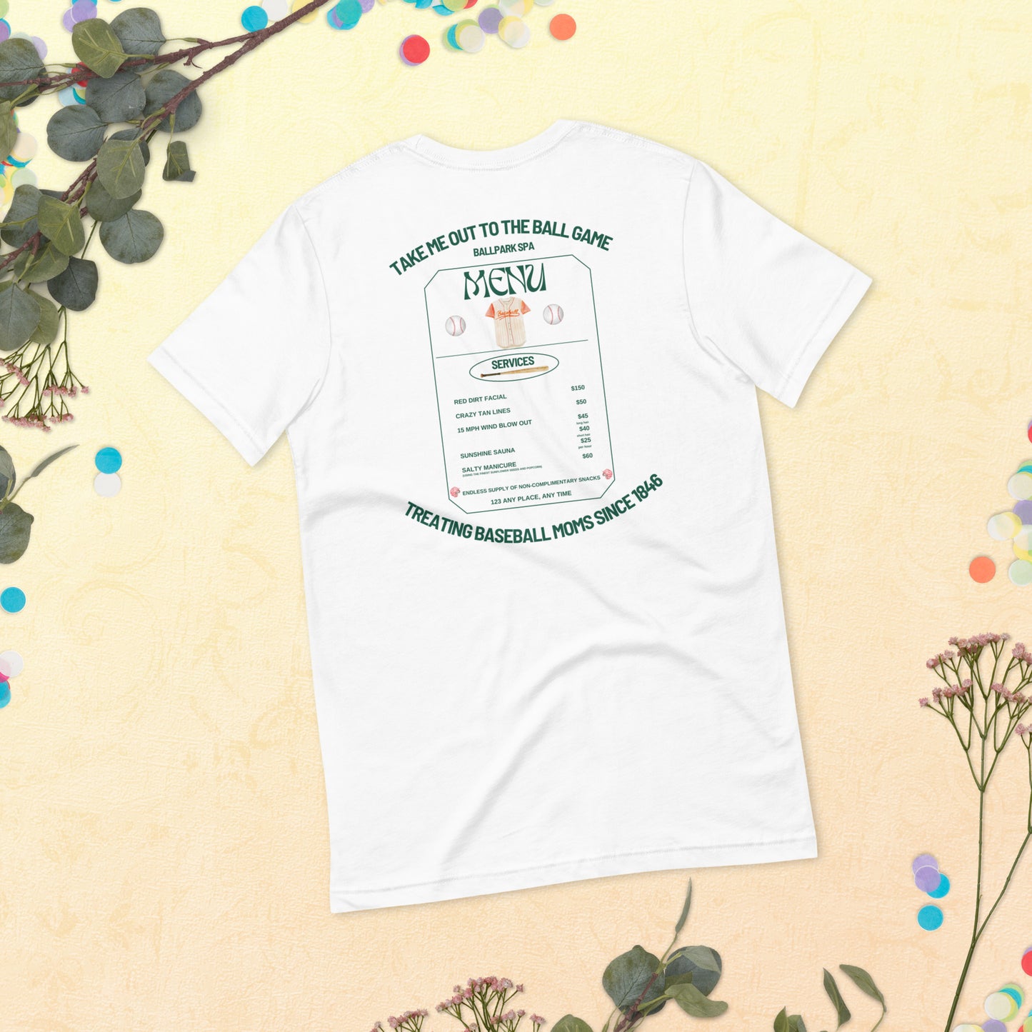 "Forget Calm, It's Game Day!" - Baseball Mom Adventure T-Shirt