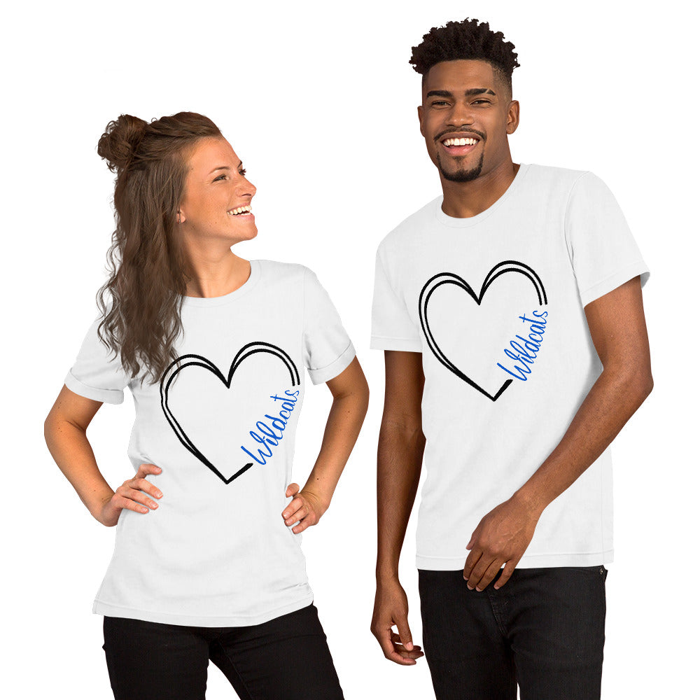 Wildcats Heart T-shirt