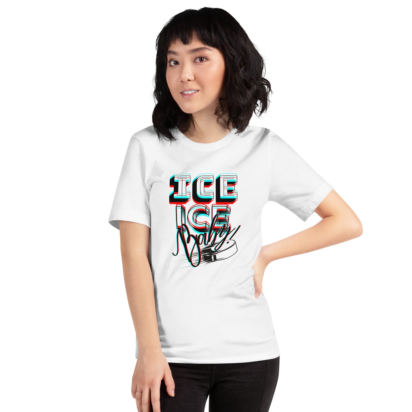 Glitch Ice, Ice Baby Unisex T-shirt