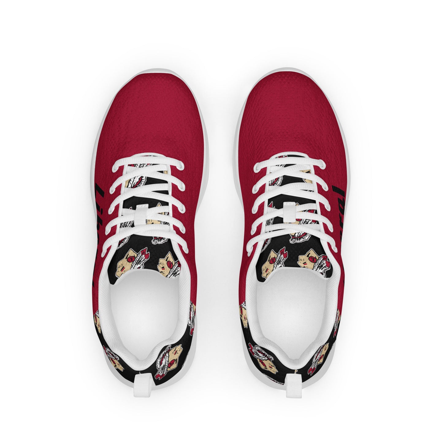 Redskins Mascot Women’s Athletic Shoes