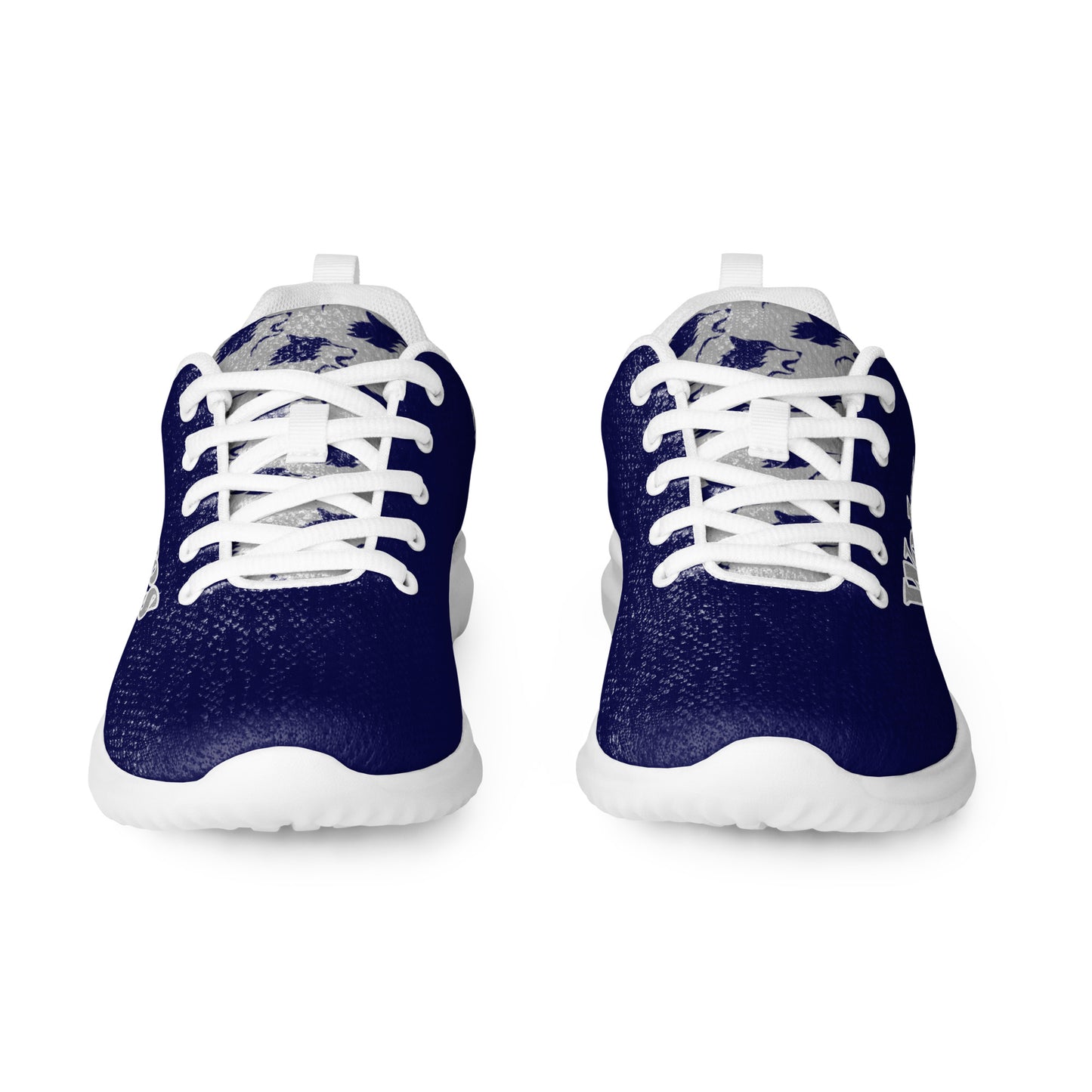 Wolves Women’s Athletic Shoes (Navy,Gray,White)