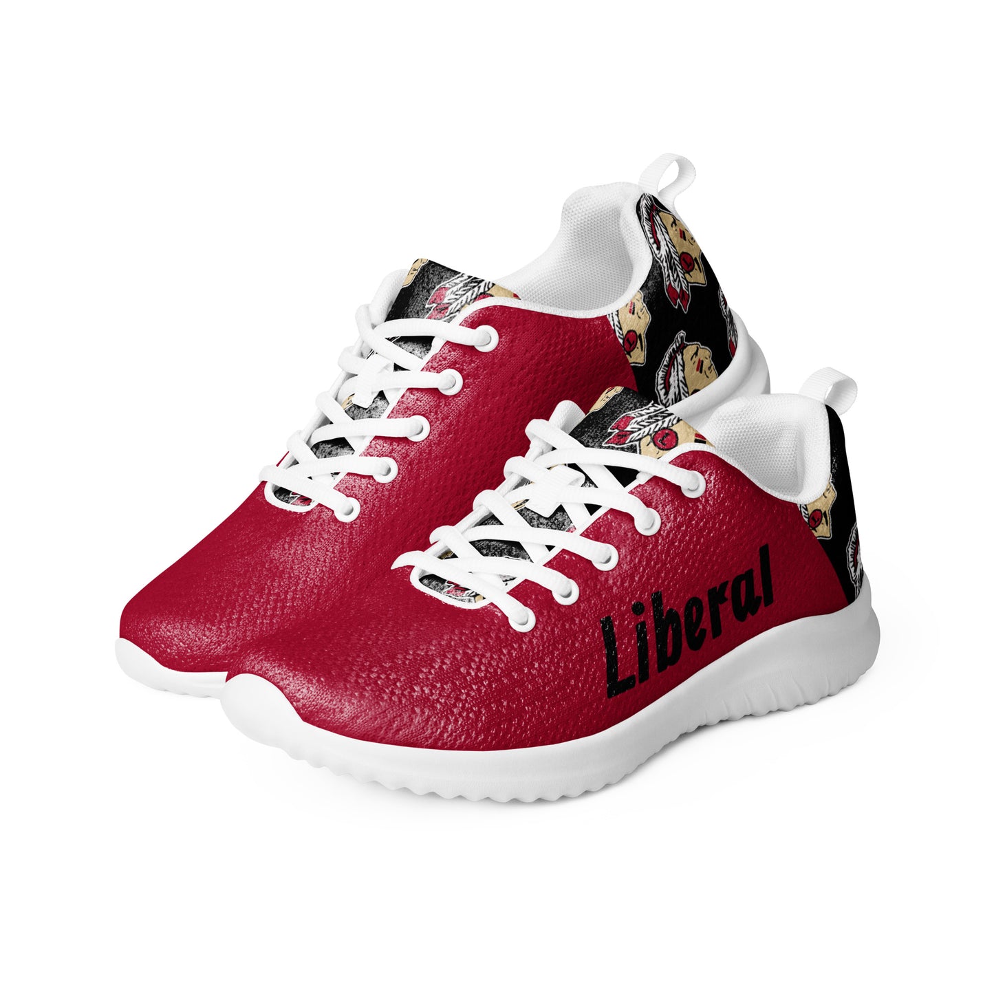 Redskins Mascot Women’s Athletic Shoes