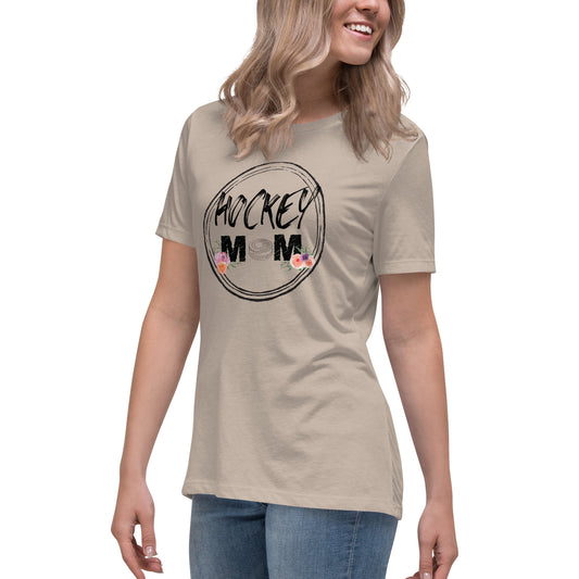 Floral Kissed Hockey Mom Tee